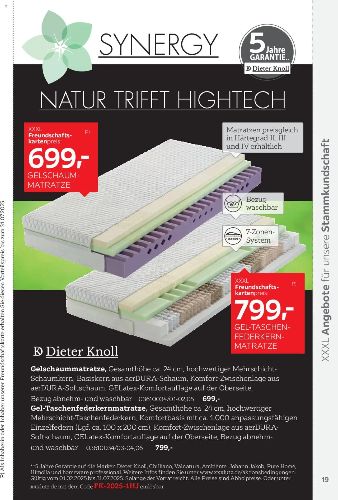 XXXL Lutz Freundschaftskartenjournal - Seite 19 - gültig ab 01.02.2025