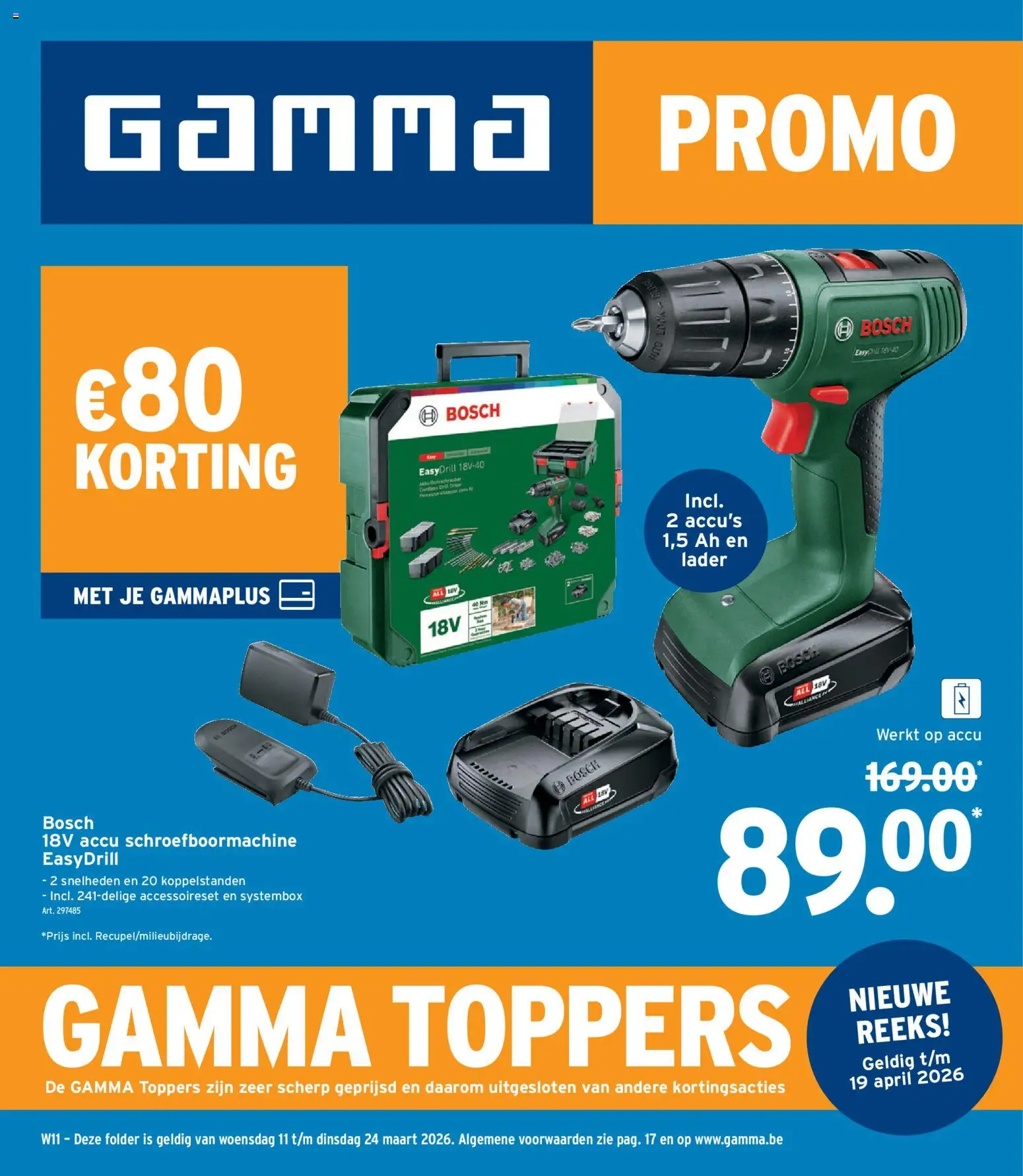 GAMMA folder - pagina 1- geldig vanaf 11/03/2026