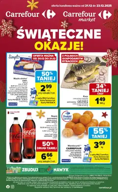 Podgląd Carrefour Gazetka - Świąteczne okazje ważny od 21.12.2025