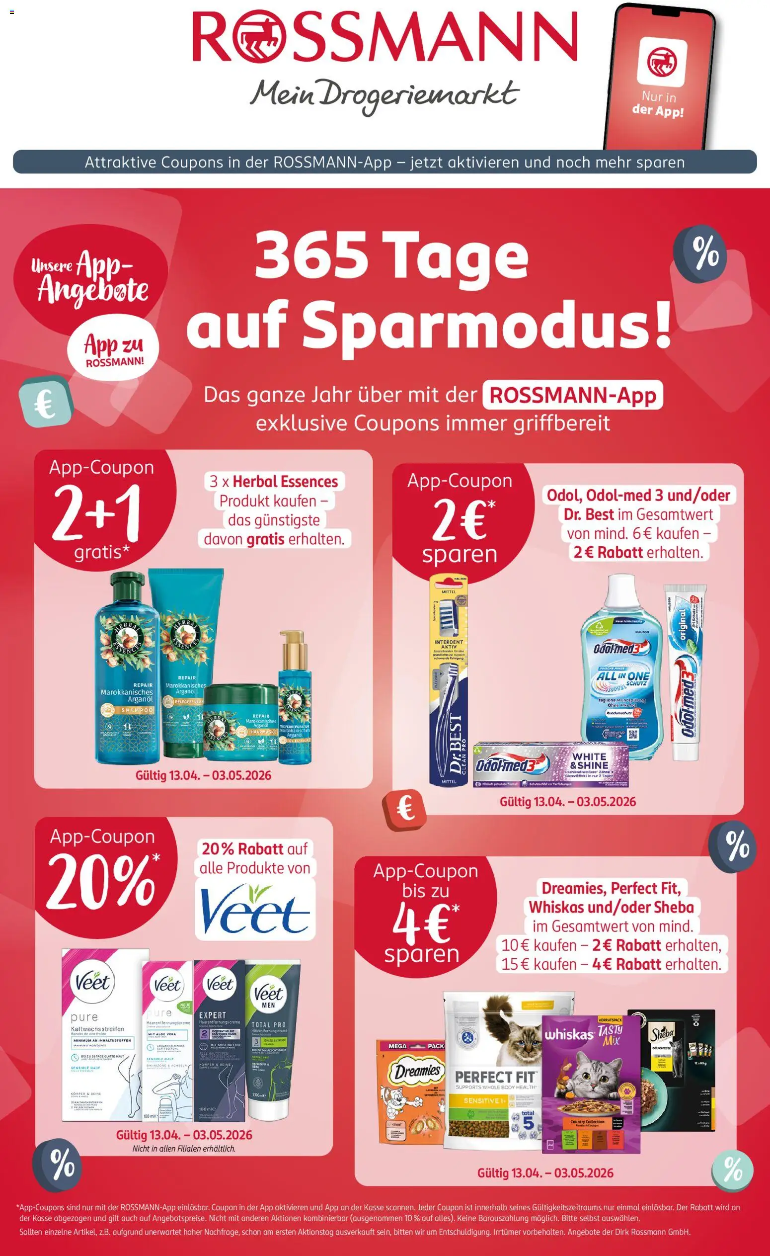 Rossmann Prospekt 	 - Seite 1 - gültig ab 13.04.2026