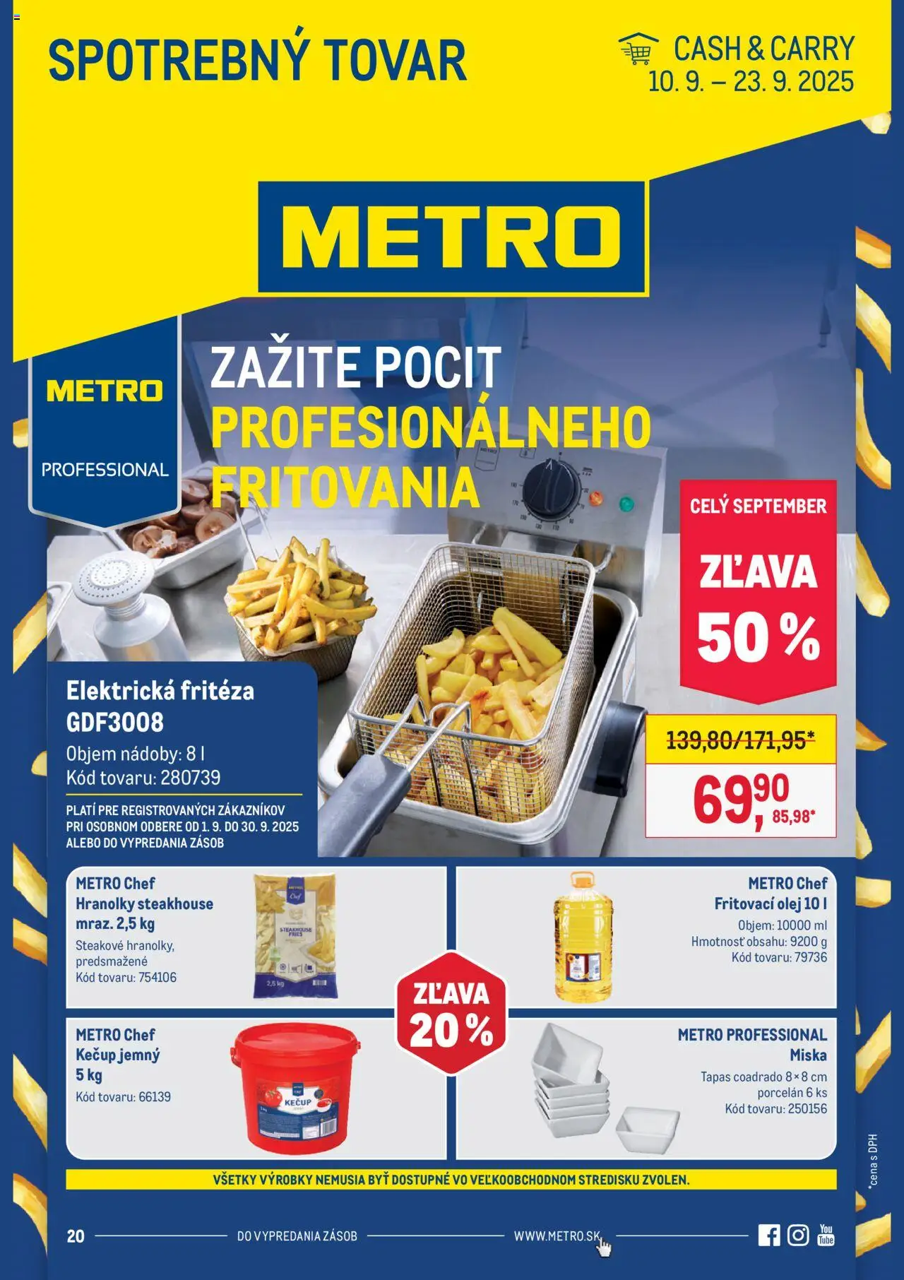 Metro Spotrebný tovar - strana 1- platný od 10.09.2025