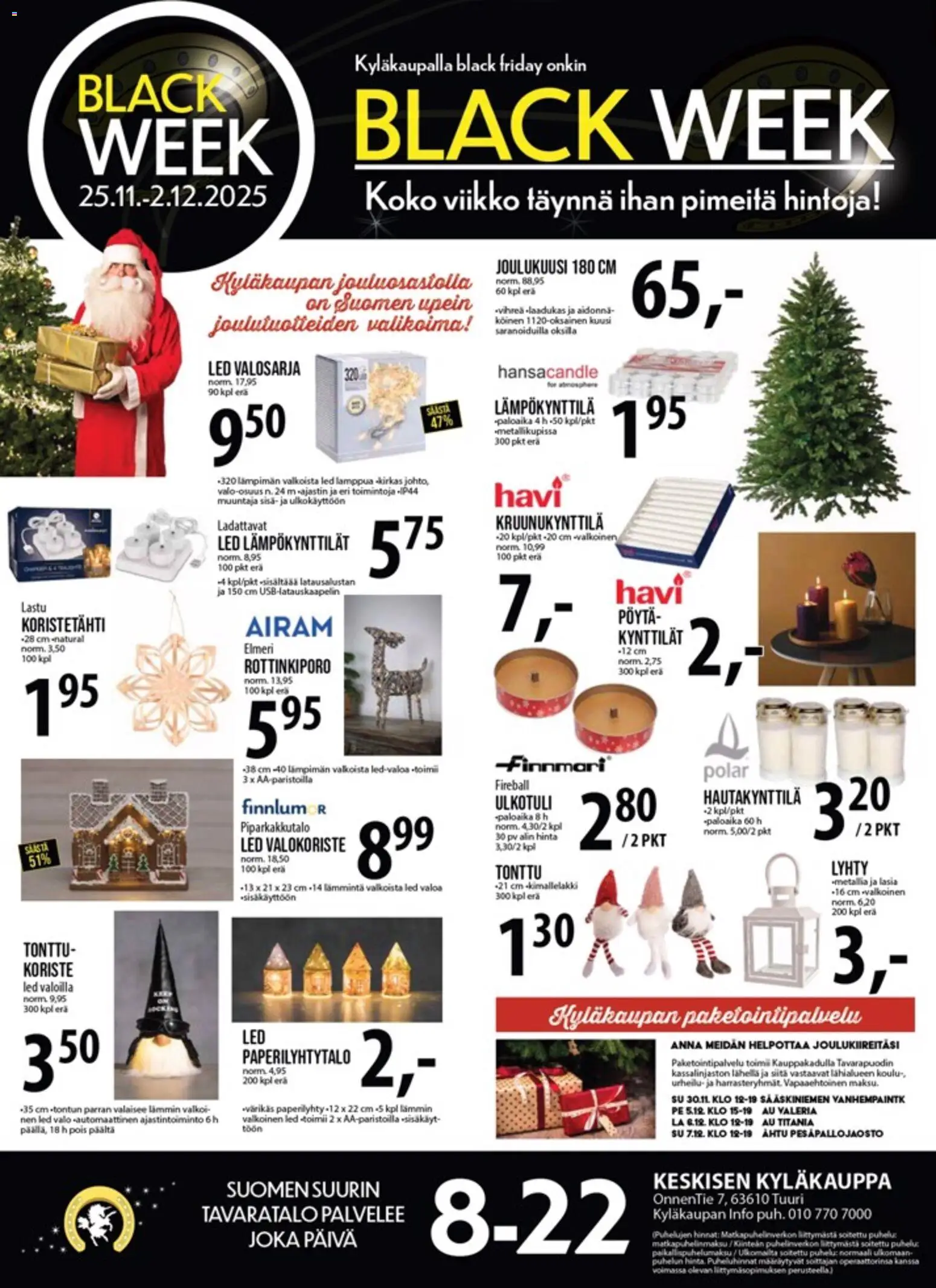 Tuuri - Black Friday - sivu 1- voimassa alkaen 25/11/2025
