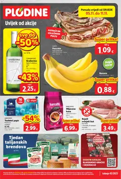 Plodine katalog od 05.11.2025