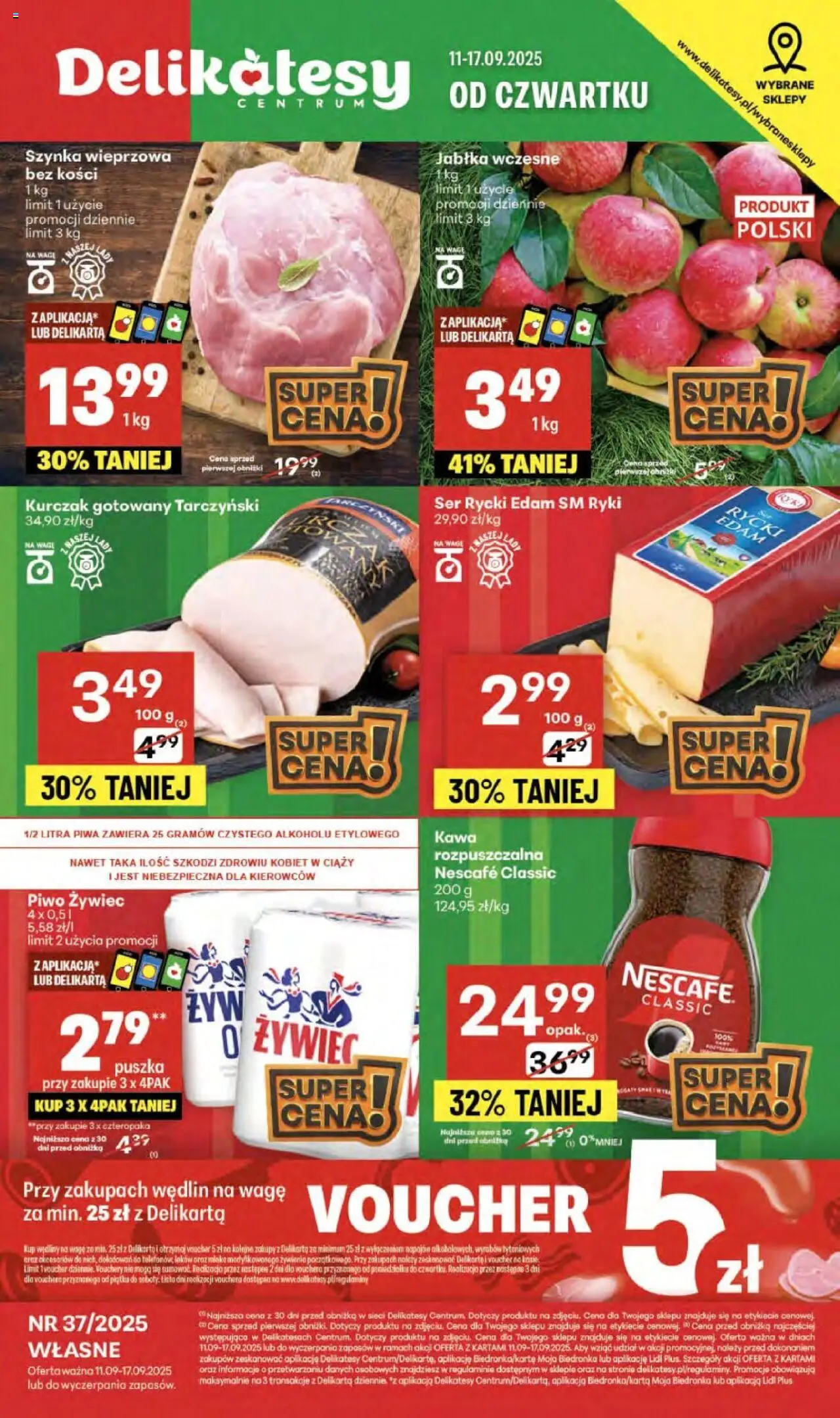 Delikatesy Centrum Gazetka - Sklepy Własne - strona 1- ważny od 11.09.2025