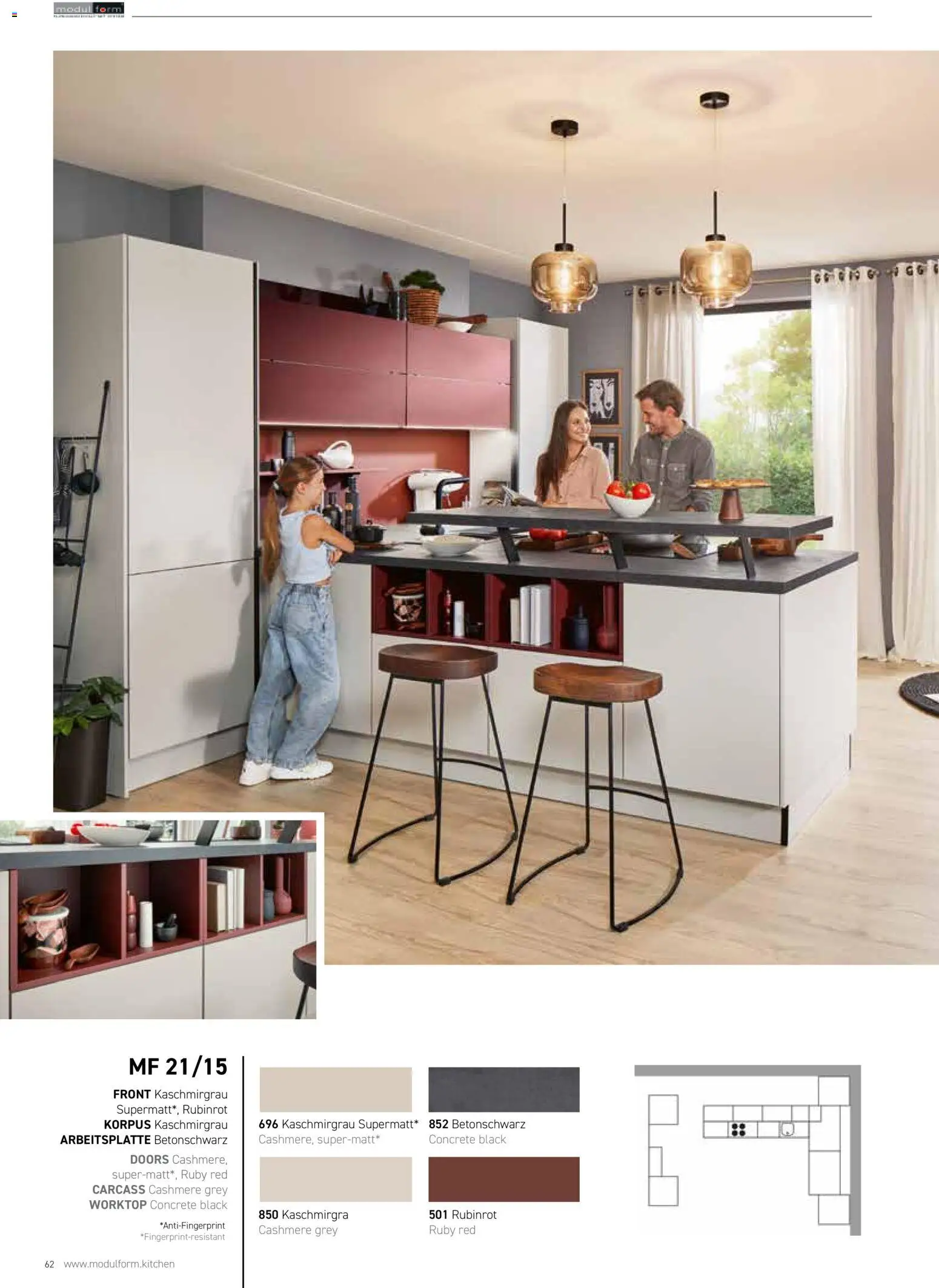 Ostermann Modulform Küchenprospekt 2026 - Seite 62 - gültig ab 01.01.2026