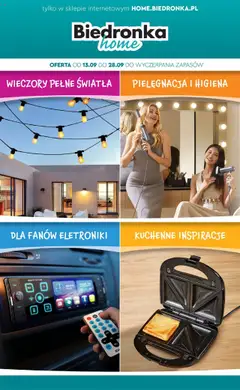 Podgląd Biedronka gazetka - Home ważny od 13.09.2025