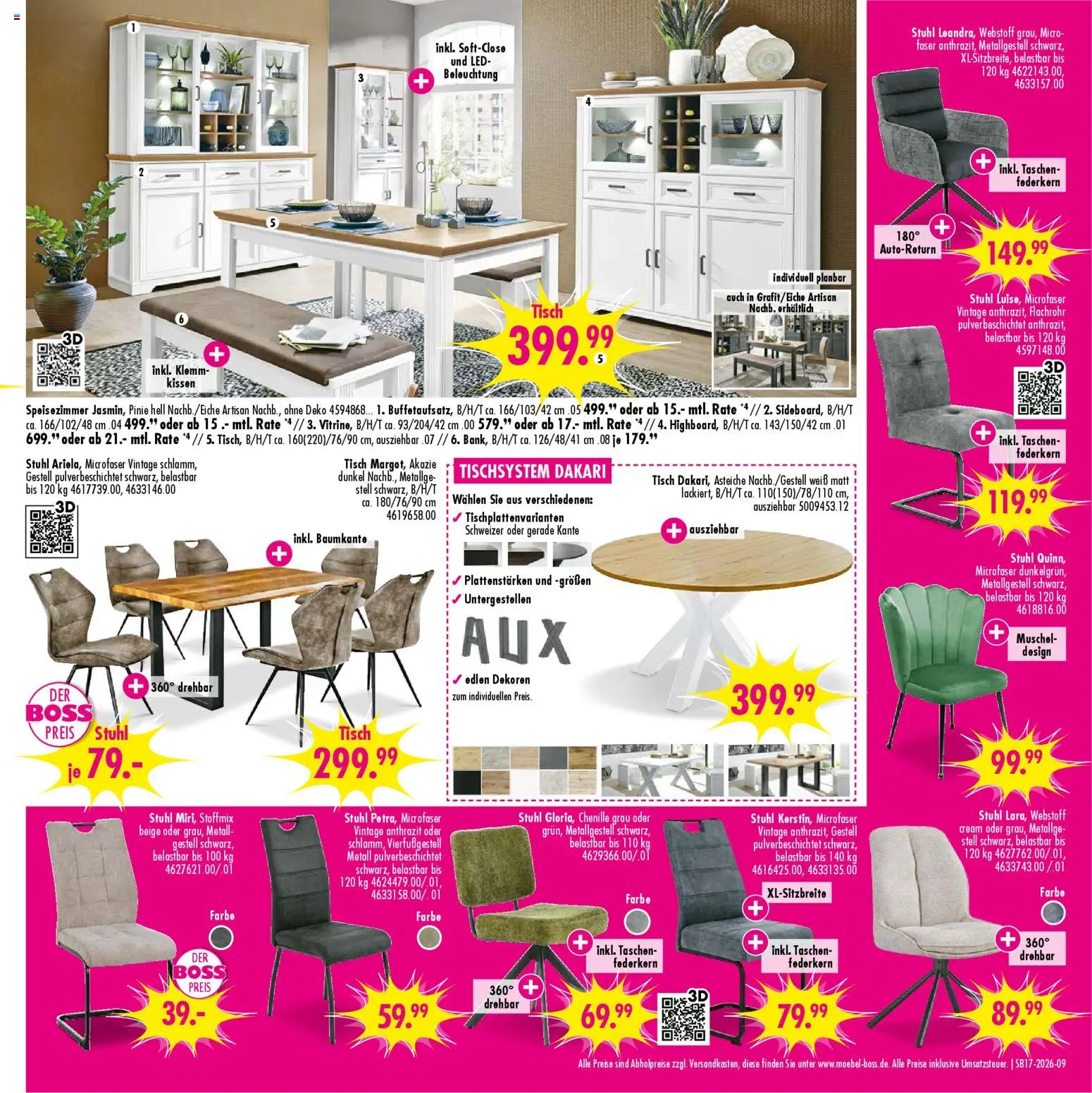 SB Möbel Boss Prospekt 	 - Seite 9 - gültig ab 18.04.2026
