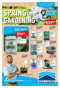 Preview Chamberlain Spring Into Gardening valid from 04/08/2025