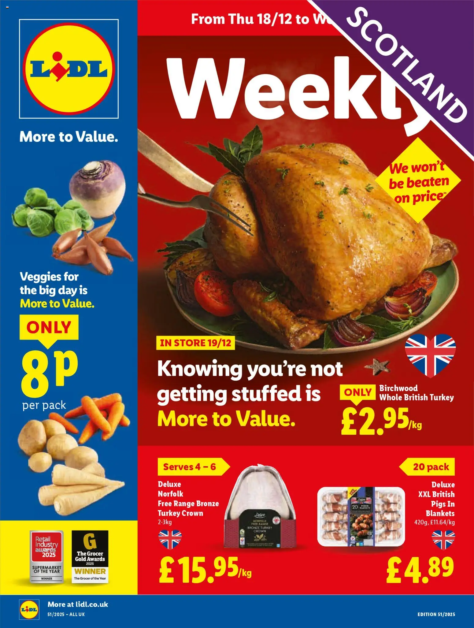 Lidl - Lidl Weekly Scotland - page 1- valid from 18/12/2025