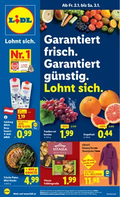 Vorschau Lidl Flugblatt gültig ab 02.01.2026
