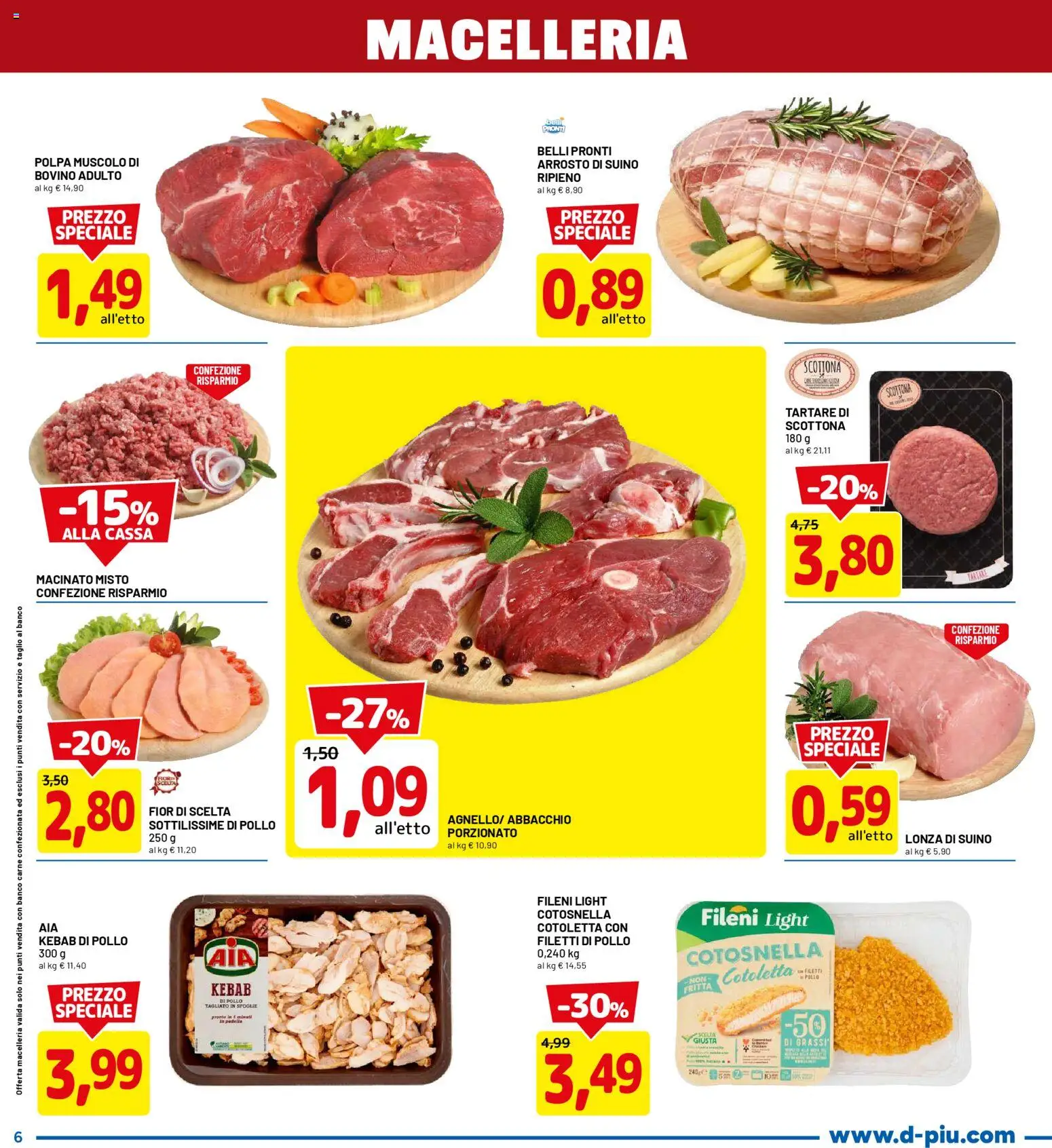 D Più volantino - pagina 6 - valido dal 26/03/2026