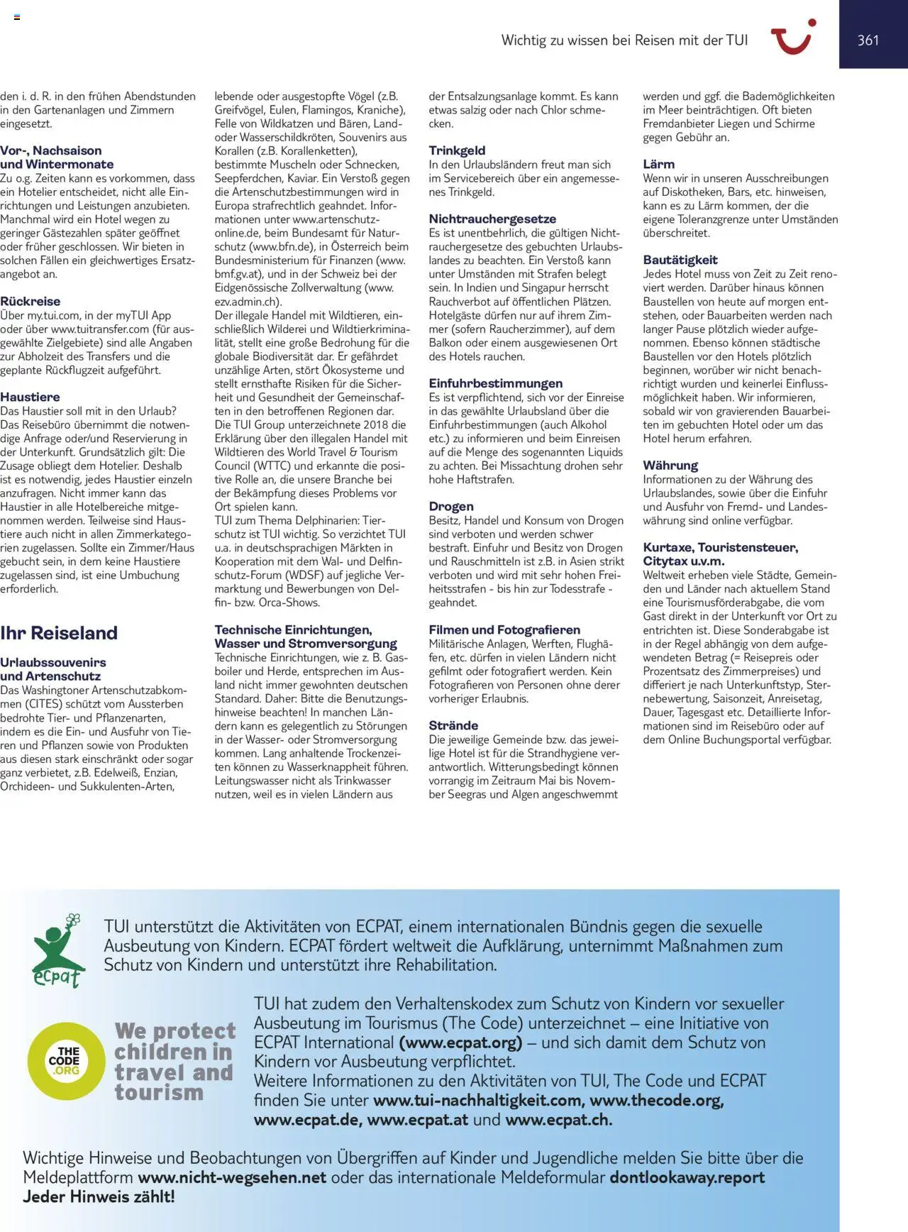 TUI Prospekt  Asien, Afrika, Orient & Indischer Ozean 2025/26 	 - Seite 361 - gültig ab 01.11.2025