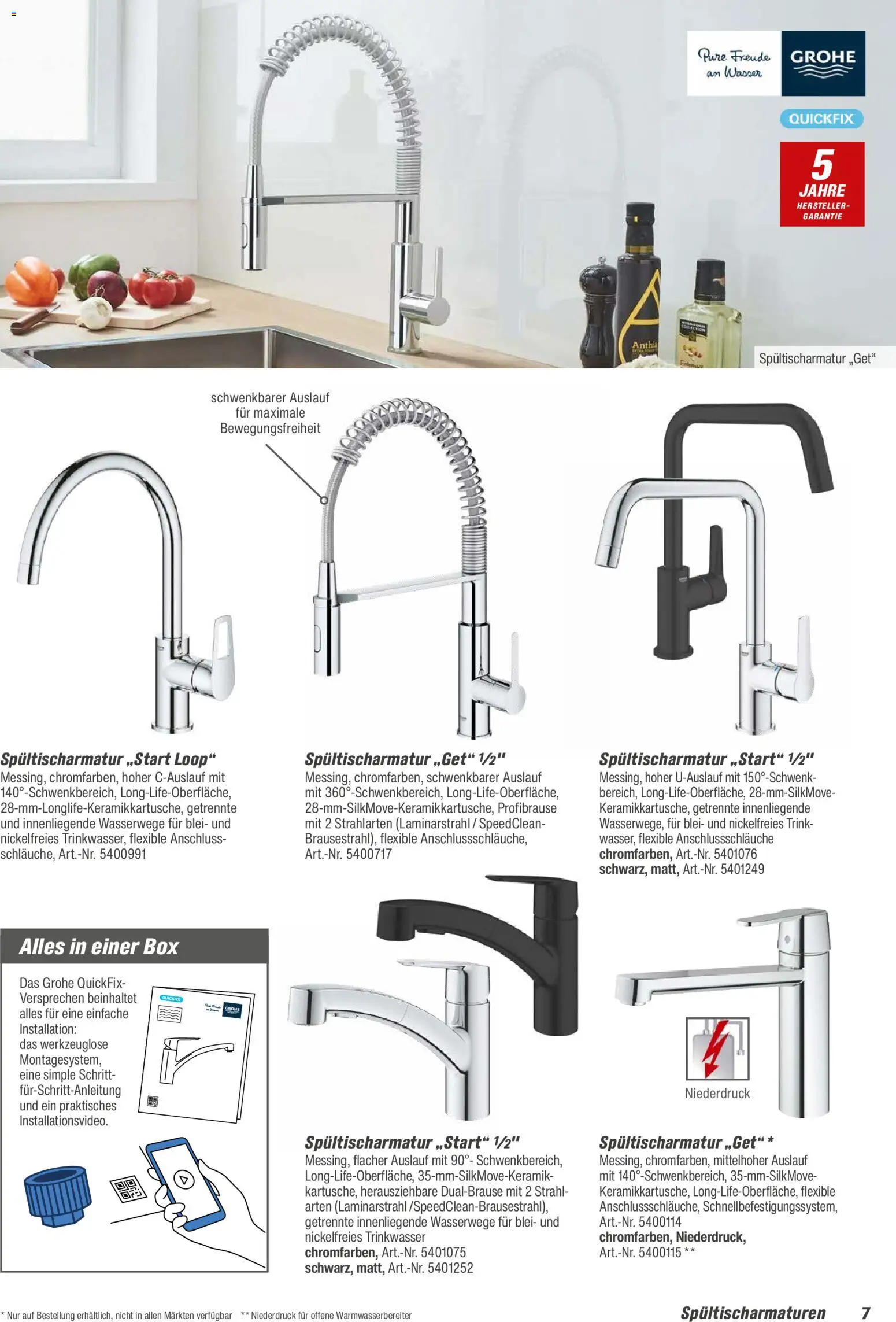 Toom Baumarkt  Wohnen & Haushalt 2026 - Seite 7 - gültig ab 01.01.2026