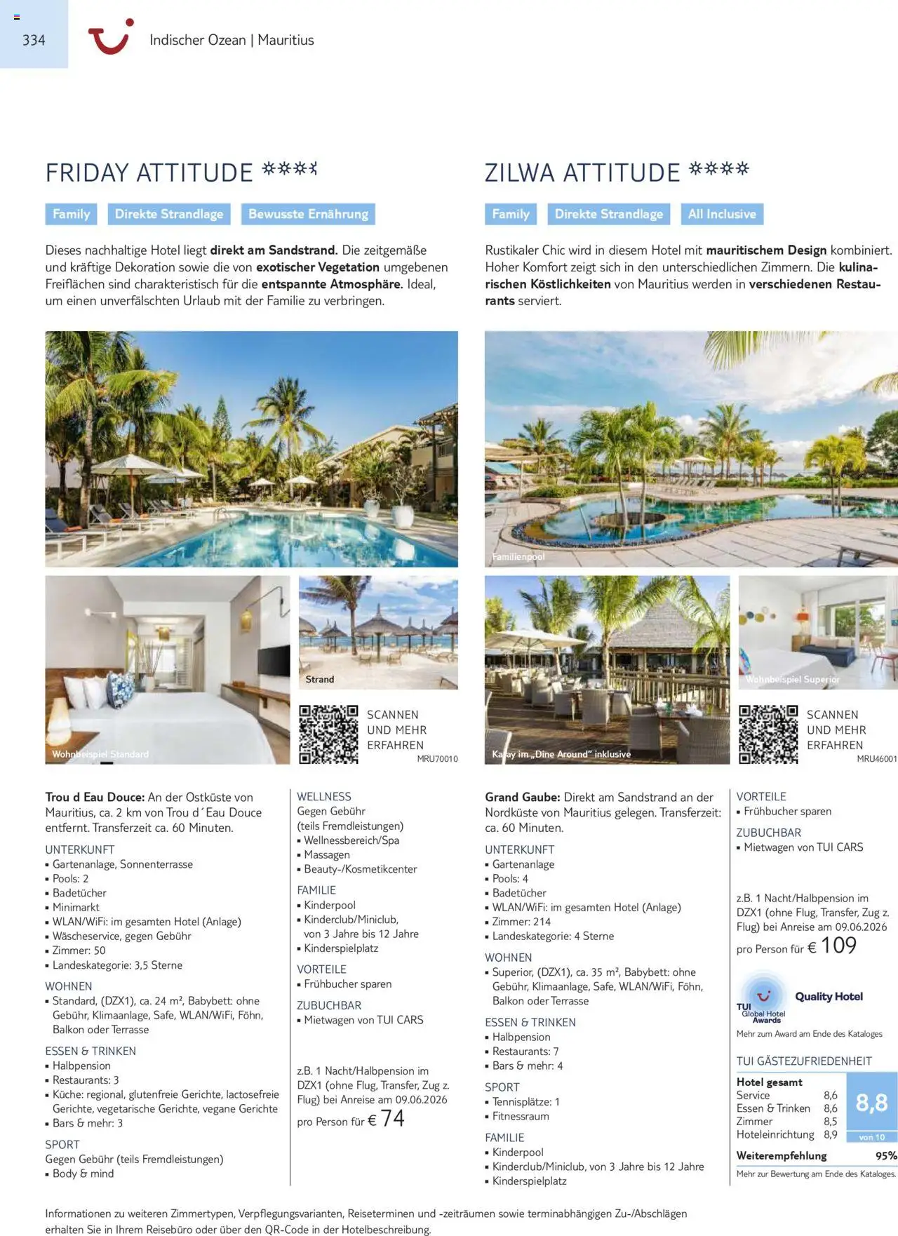 TUI Prospekt  Asien, Afrika, Orient & Indischer Ozean 2025/26 	 - Seite 334 - gültig ab 01.11.2025