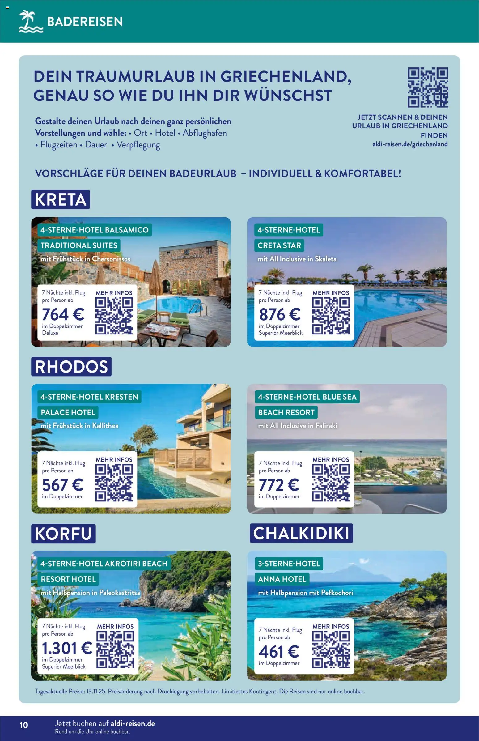 Aldi Reisen Prospekt 	 - Seite 10 - gültig ab 01.12.2025