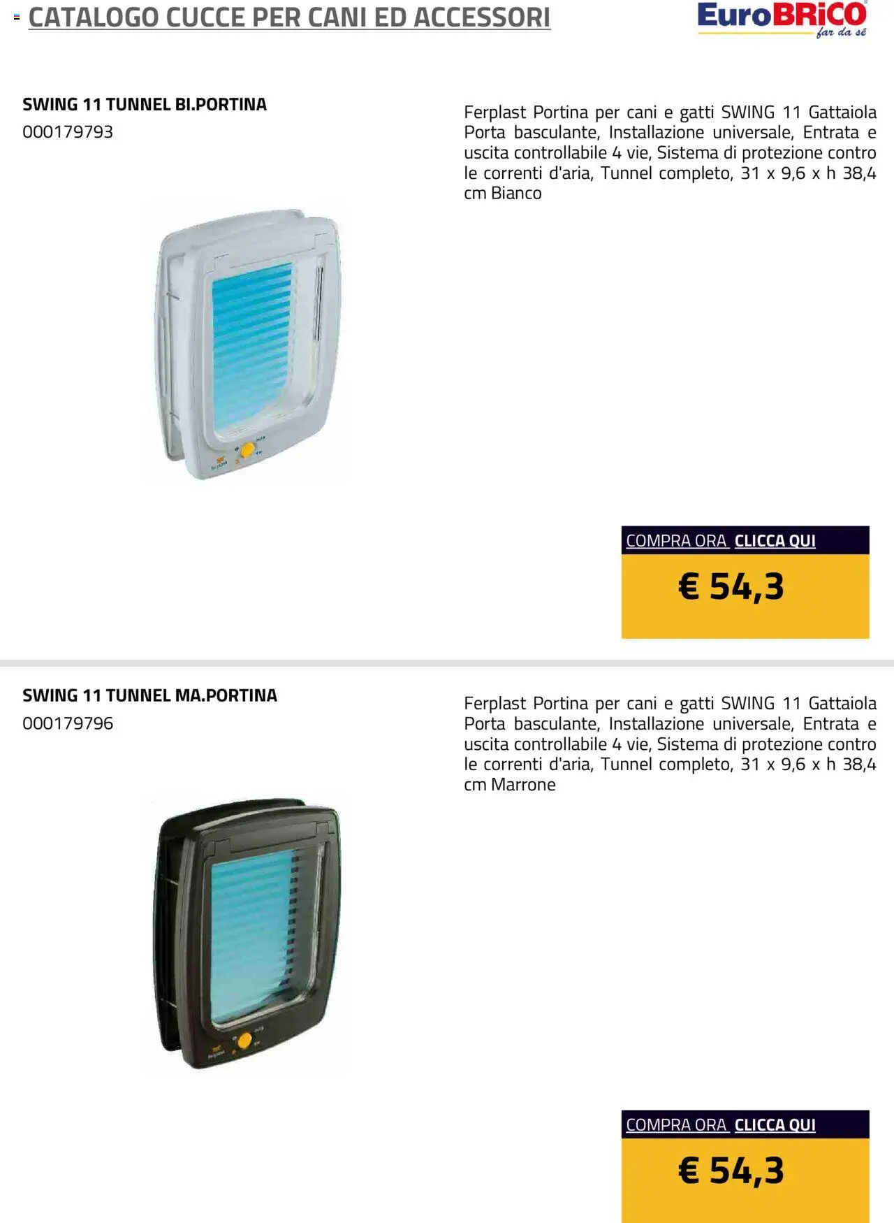 Eurobrico Cucce catalogo - pagina 11 - valido dal 15/07/2025