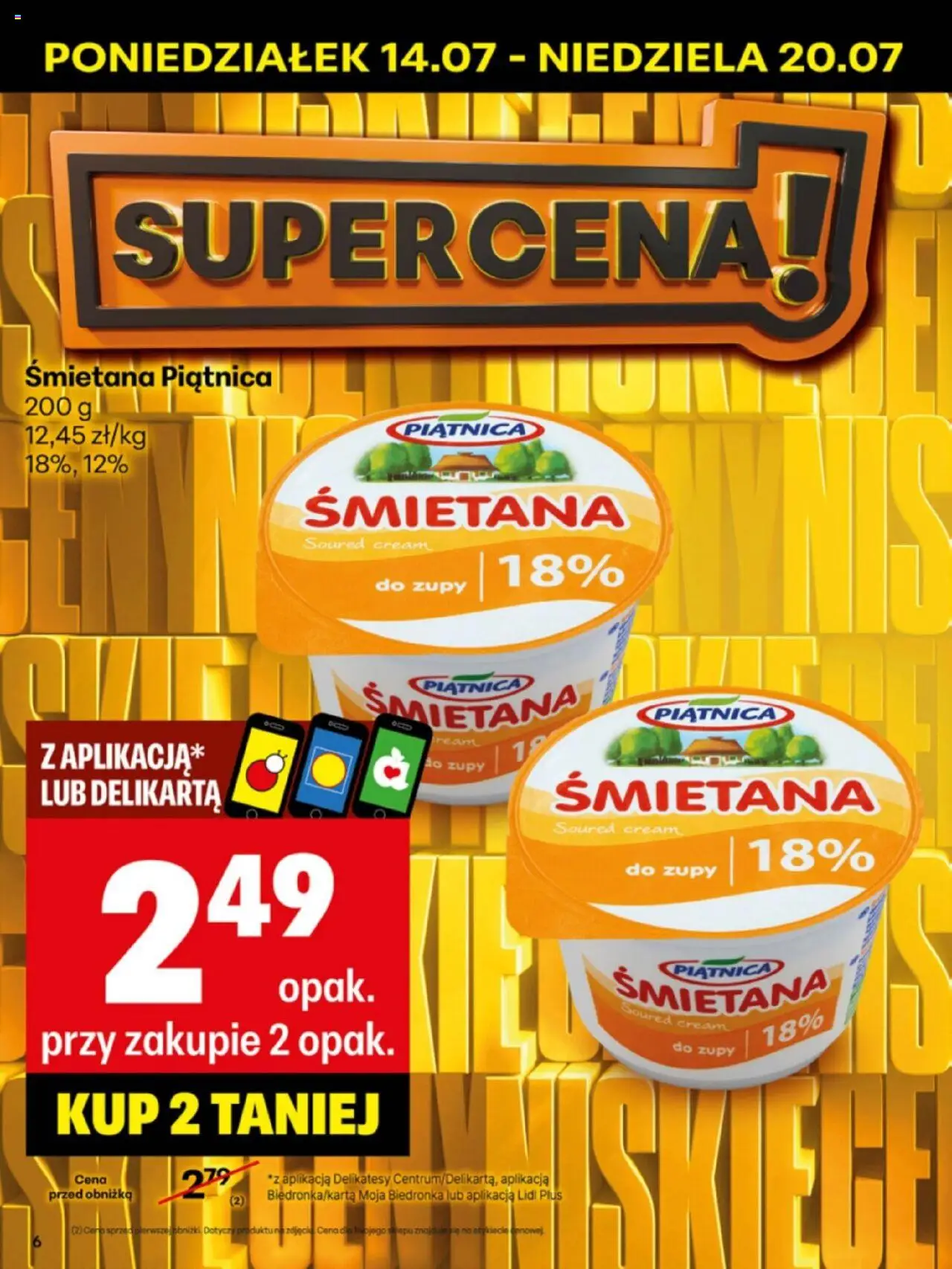 Delikatesy Centrum Gazetka - strona 6- ważny od 14.07.2025