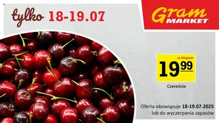 Podgląd Gram Market Gazetka - Niesłychanie Niskie Ceny ważny od 18.07.2025
