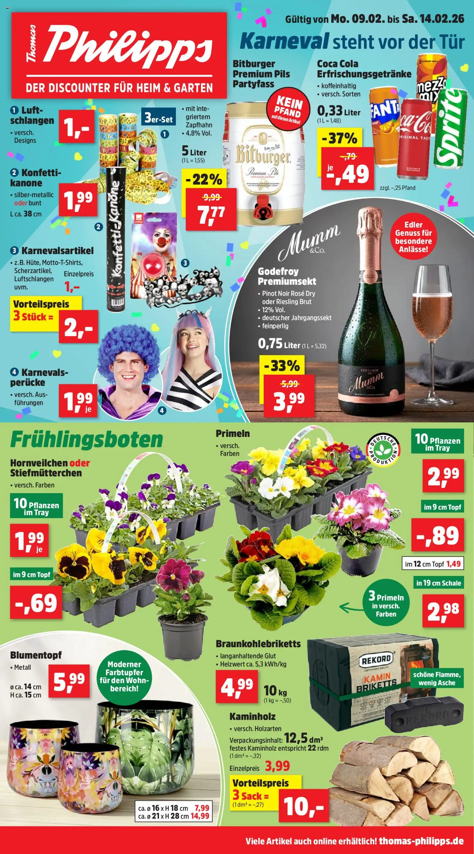 Thomas Philipps Prospekt - Seite 1 - gültig ab 09.02.2026