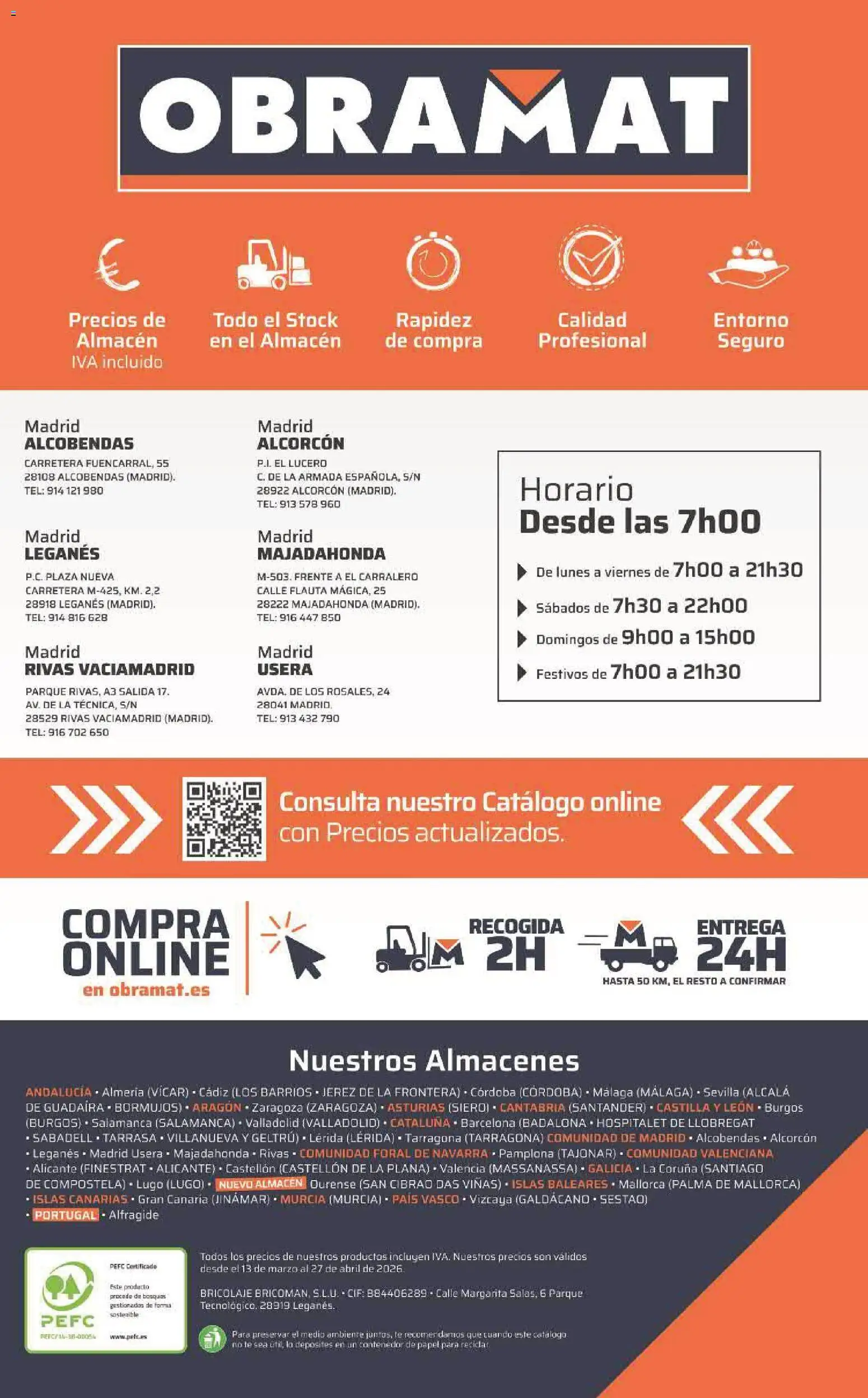 Obramat folleto - Página de 524 - Válido desde 23/03/2026