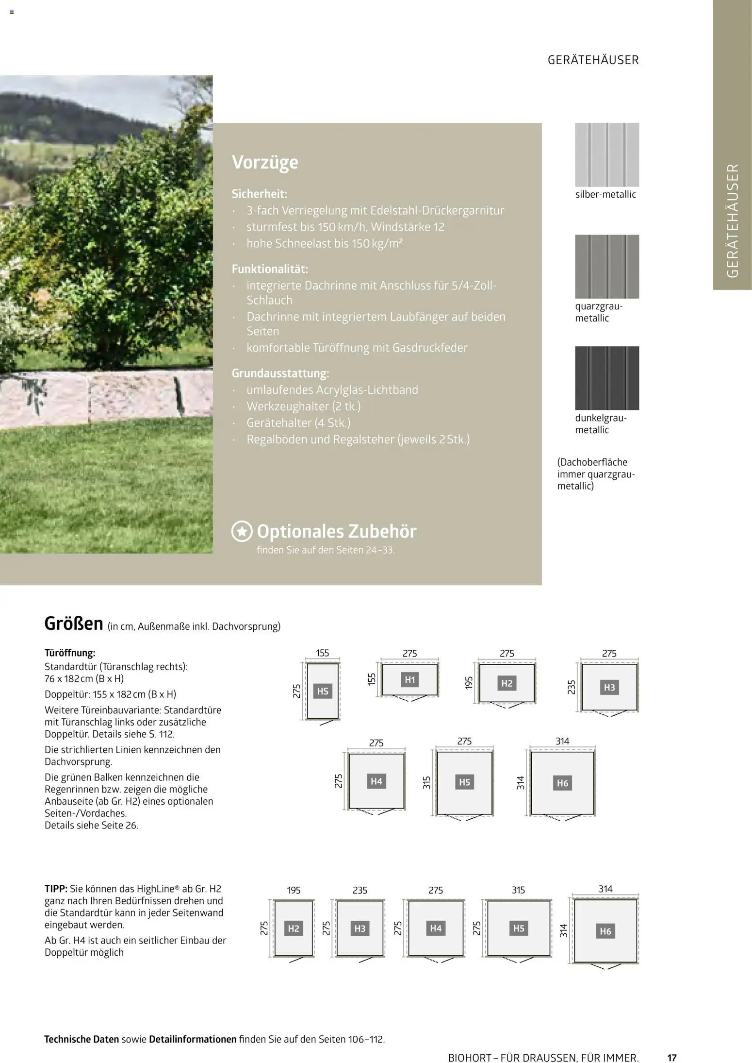 Dehner Biohort – Metall für Garten & Terrasse - Seite 17 - gültig ab 01.01.2026