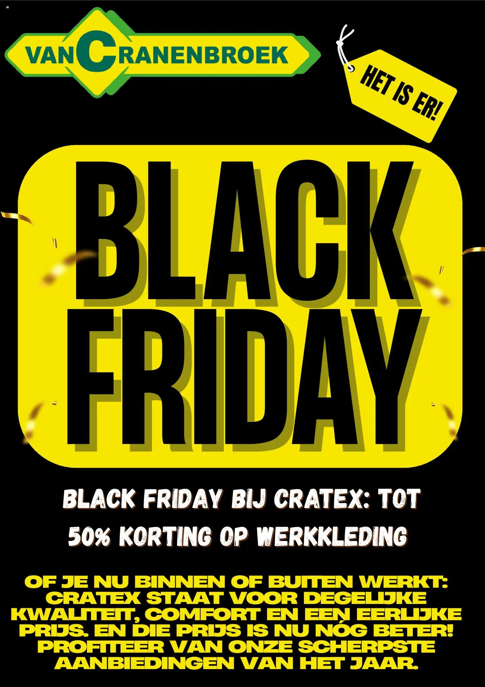 Van Cranenbroek - Black Friday - pagina 1- geldig vanaf 28/11/2025