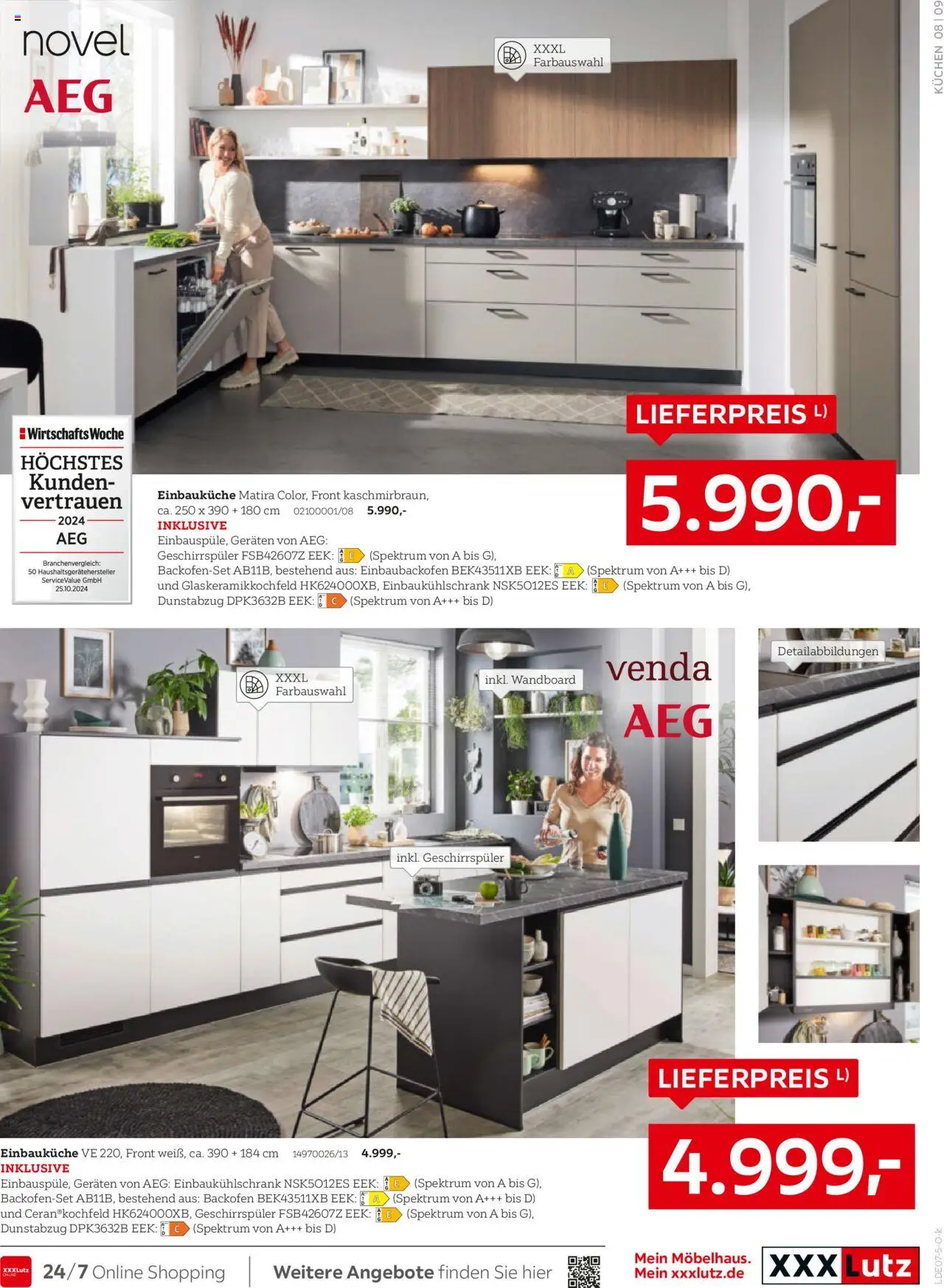 XXXL Lutz Prospekt AEG Geräte zum Besten Preis 	 - Seite 9 - gültig ab 14.07.2025