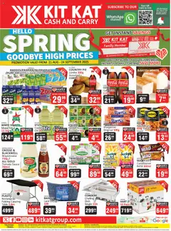 Preview KIT KAT Cash & Carry Spring Leaflet Promotion valid from 21/08/2025