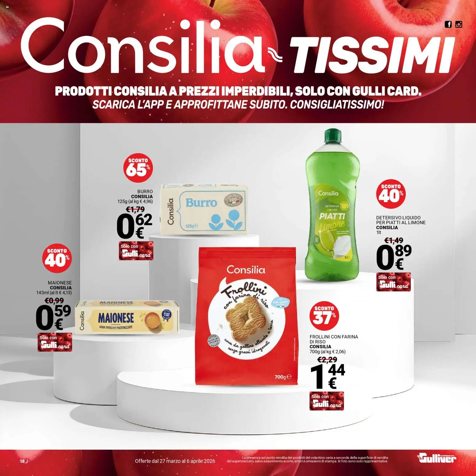 Gulliver volantino - pagina 18 - valido dal 27/03/2026