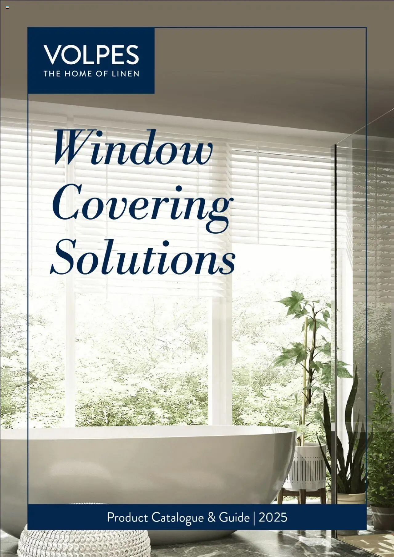 Volpes - Window Covering Solutions Catalogue  - page 1- valid from 17/06/2025