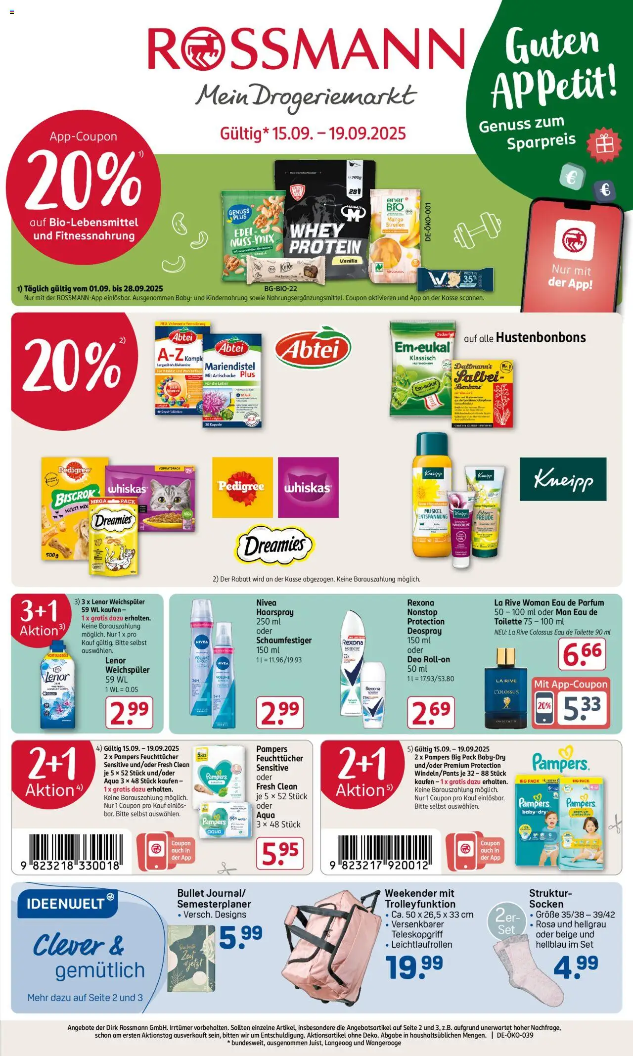 Rossmann Prospekt 	 - Seite 1 - gültig ab 15.09.2025