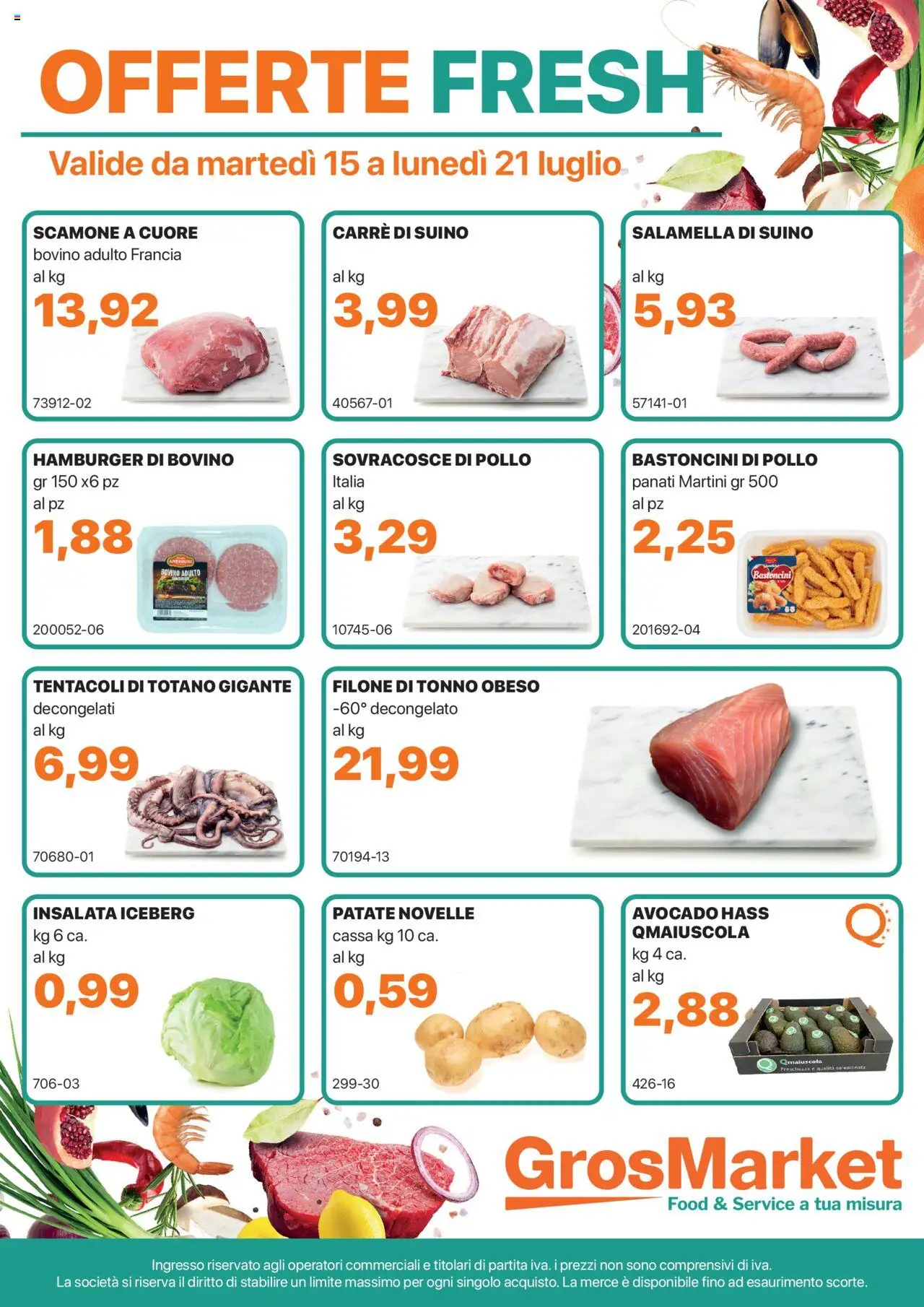 Sogegross Offerte Fresh catalogo - pagina 1 - valido dal 15/07/2025
