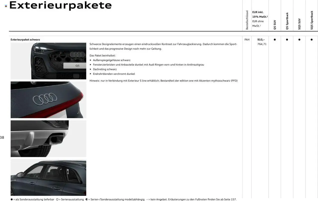 Audi Q5 - Seite 38 - gültig ab 09.01.2025