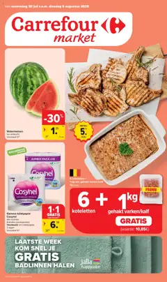 Carrefour market folder week 31 geldig vanaf 30/07/2025