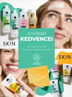 Előnézet AVON katalógus - A hónap kedvencei érvényes 2025.08.01.-tól