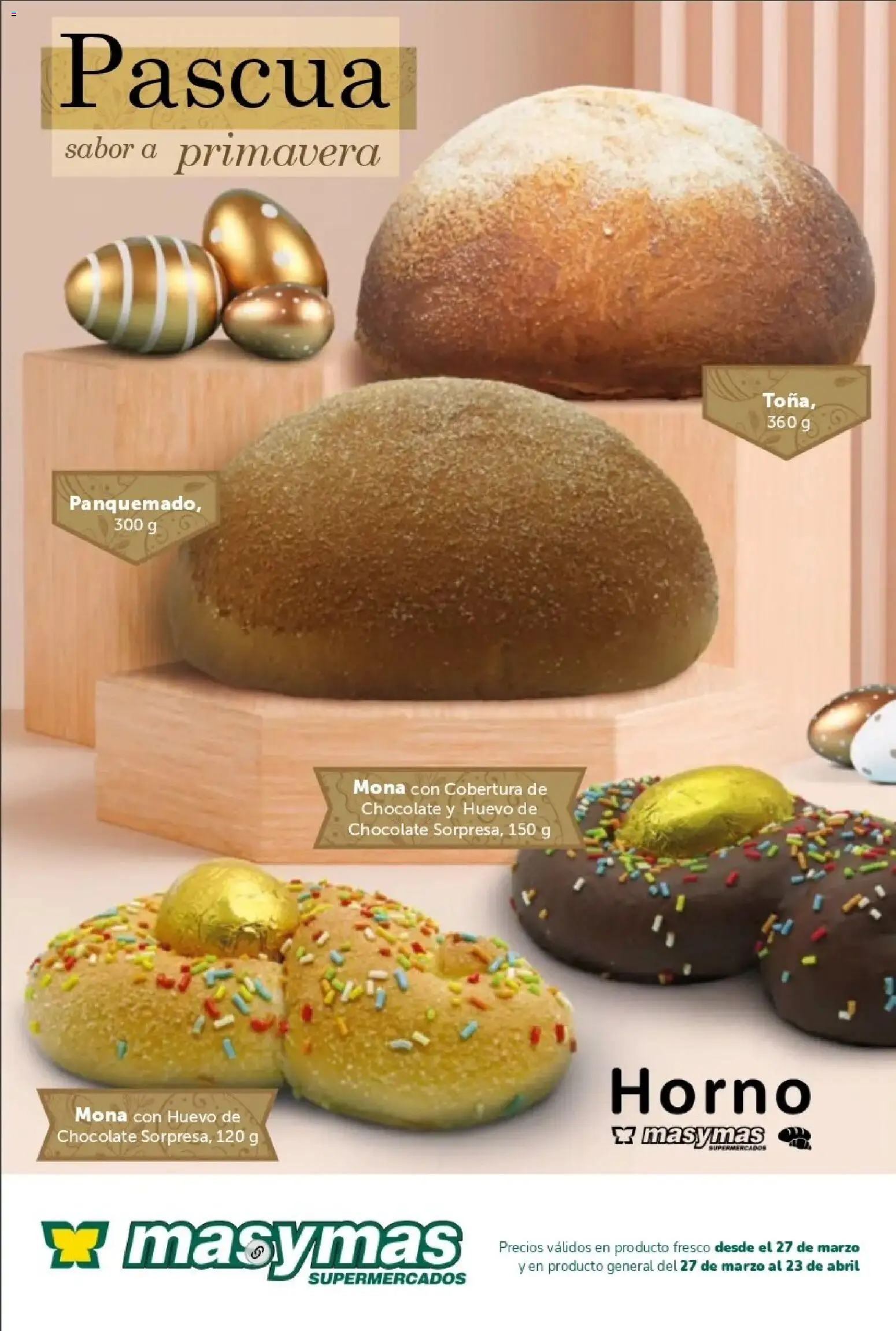 Masymas folleto - Página de 1 - Válido desde 27/03/2026