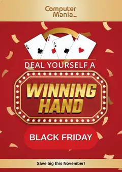 Preview Computer Mania Black Friday valid from 01/11/2025