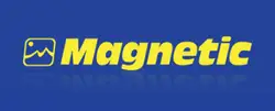 Magnetic bolt logo