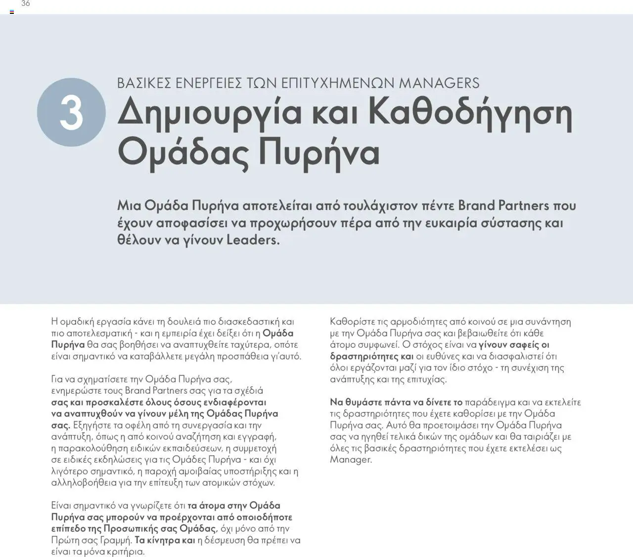 Oriflame - Πρόγραμμα Επιβράβευσης Brand Partner - σελίδα 36- ισχύει από 17/03/2025