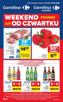 Podgląd Carrefour Gazetka - Weekend promek już od czwartku ważny od 17.07.2025