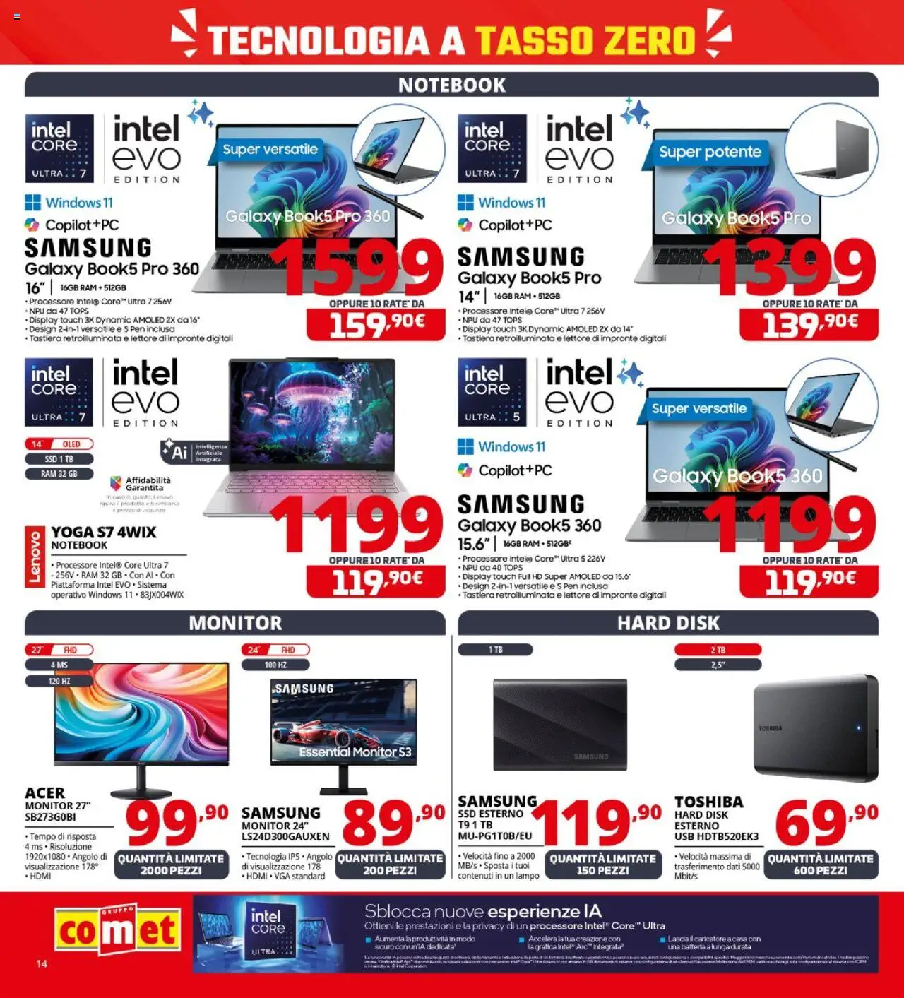 Volantino Comet	 - pagina 14 - valido dal 17/07/2025