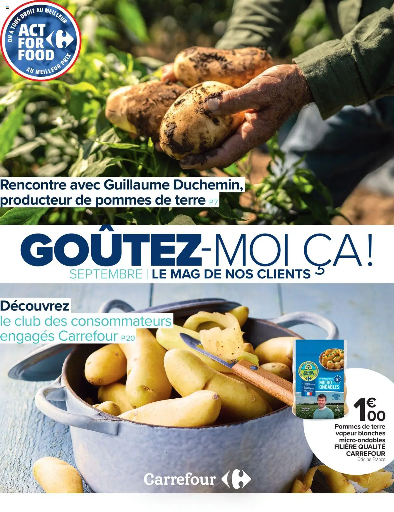 Carrefour catalogue goûtez-moi ça ! - page 1 - valable à partir du 01/09/2025
