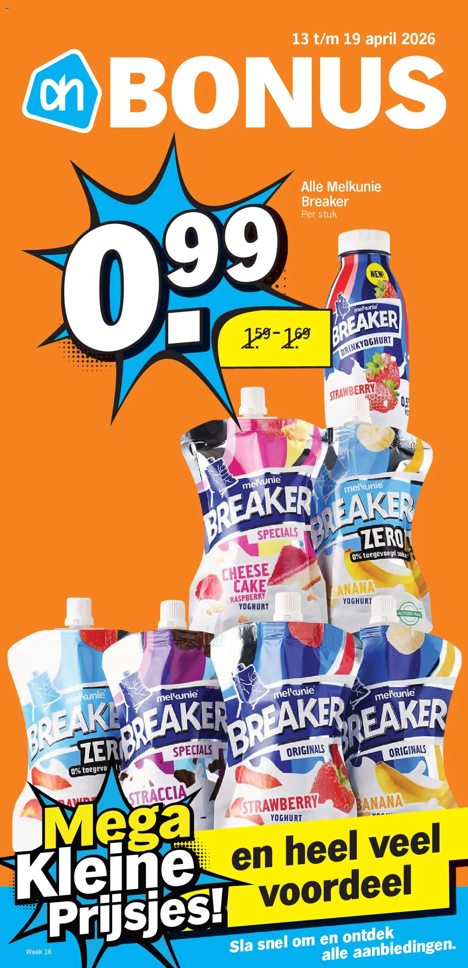 Albert Heijn folder week 16 - page 1- valid from 13-04-2026