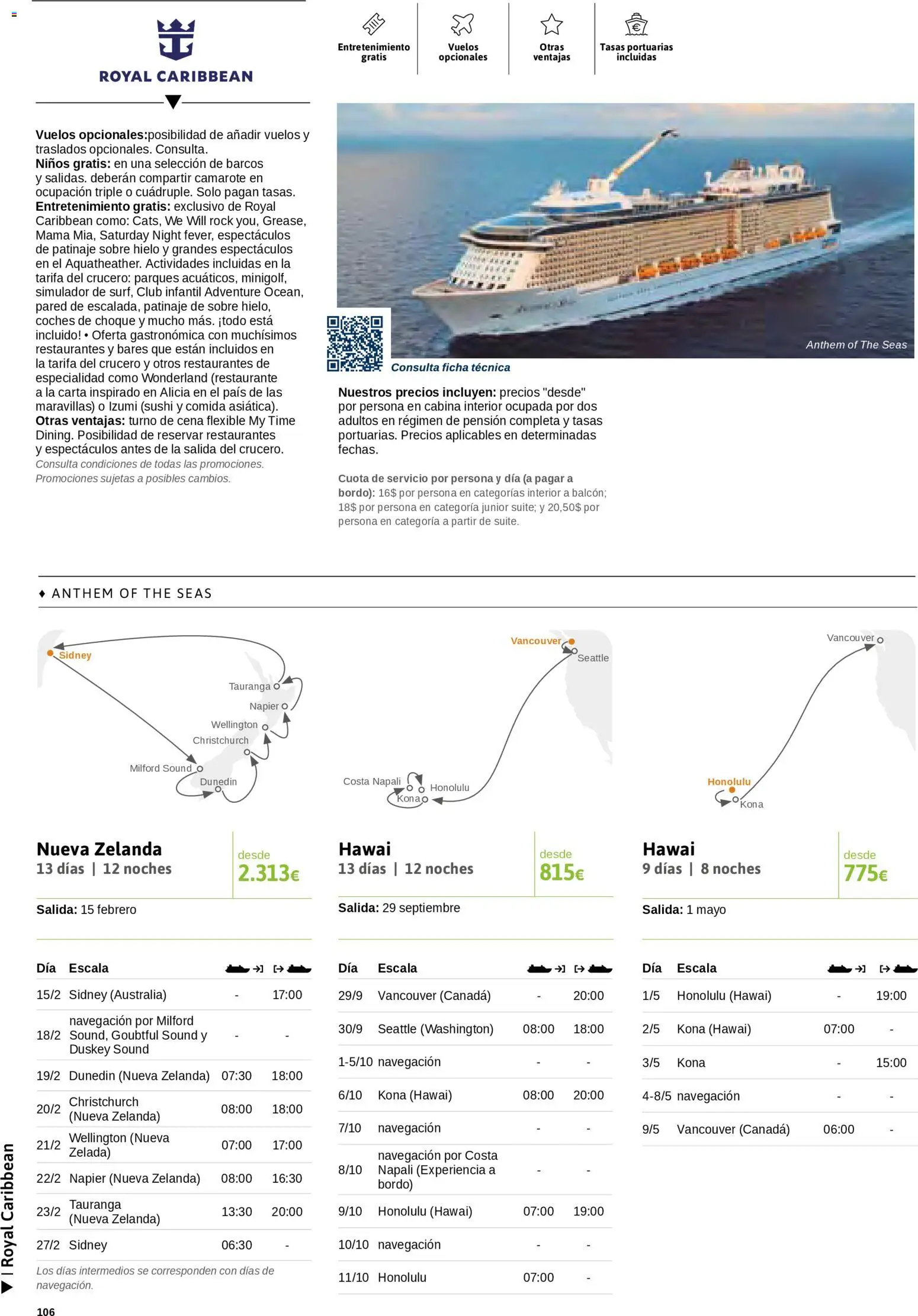 Viajes El Corte Inglés Cruceros marítimos - Página de 107 - Válido desde 01/01/2026