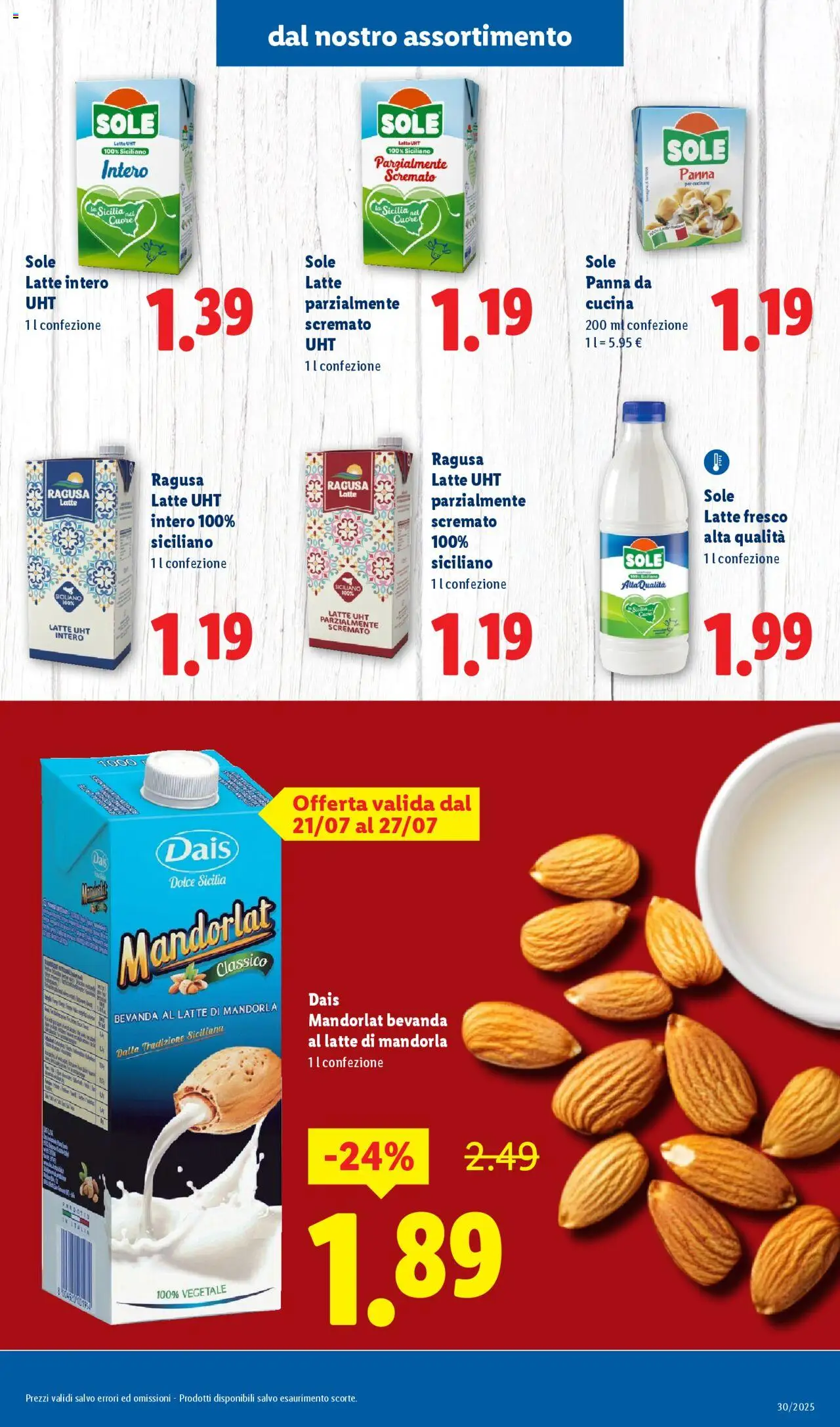 Lidl Sicilia catalogo - pagina 7 - valido dal 21/07/2025