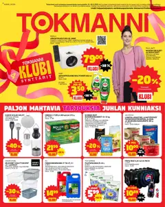 Esikatselu Tokmanni tarjoukset voimassa alkaen 18/08/2025