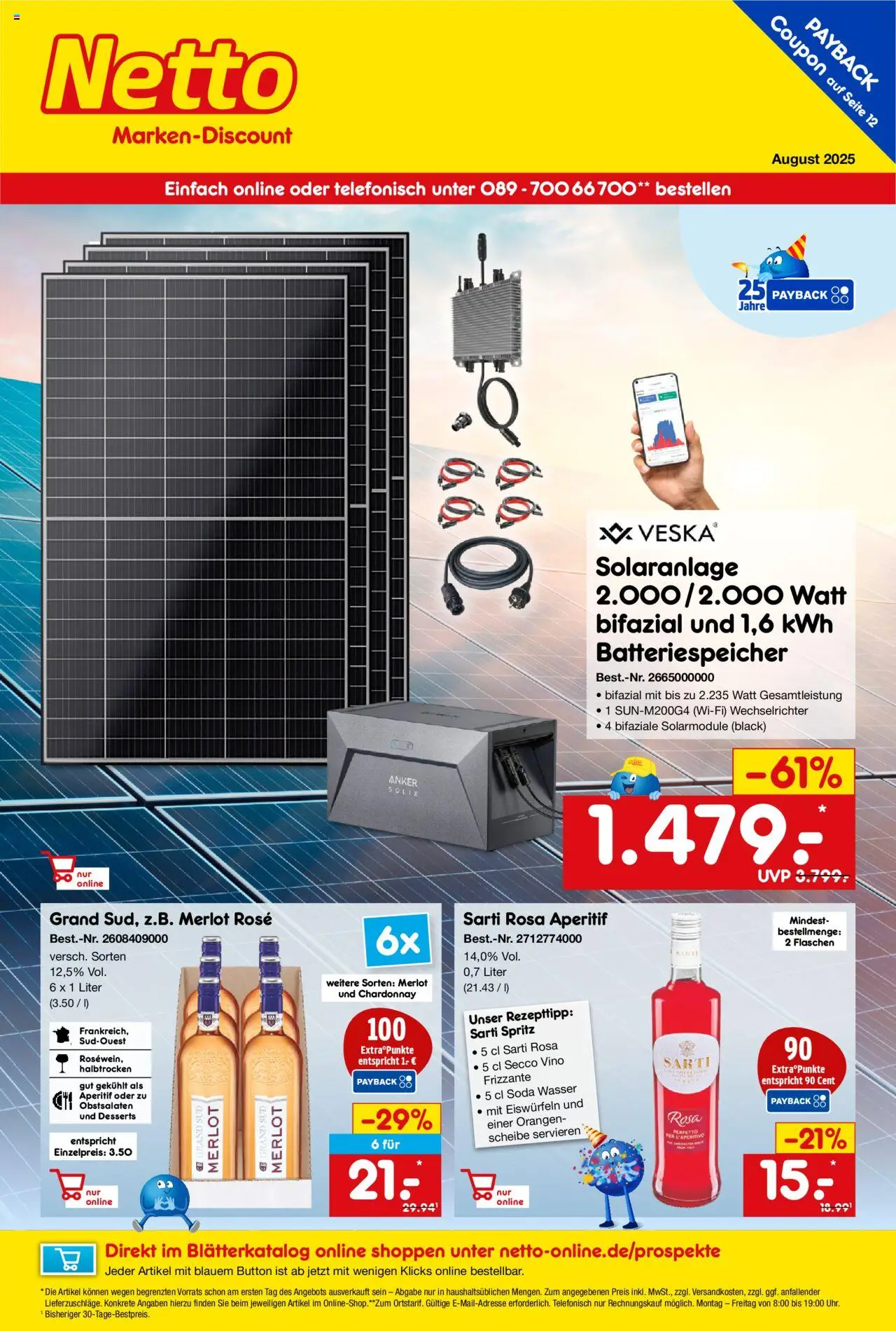 Netto Marken-Discount - Online-Angebote August - Seite 1 - gültig ab 01.08.2025