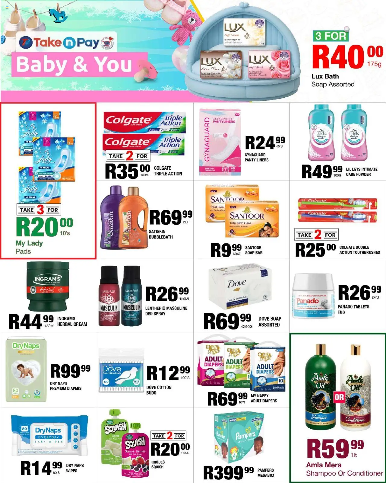 Take n Pay Specials - page 6- valid from 14/07/2025
