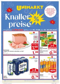 Vorschau Unimarkt Nord gültig ab 17.09.2025