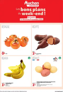 Auchan - Les bons plans du week-end dans votre super ! geldig vanaf 06/11/2025